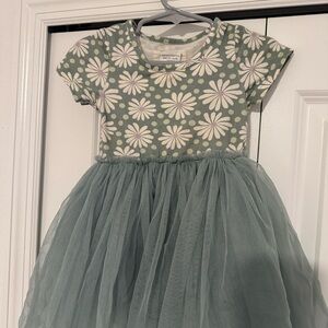 Taylor Joelle
Girls' Floral Tulle Dress in Sage Green - Comfortable Party Dress